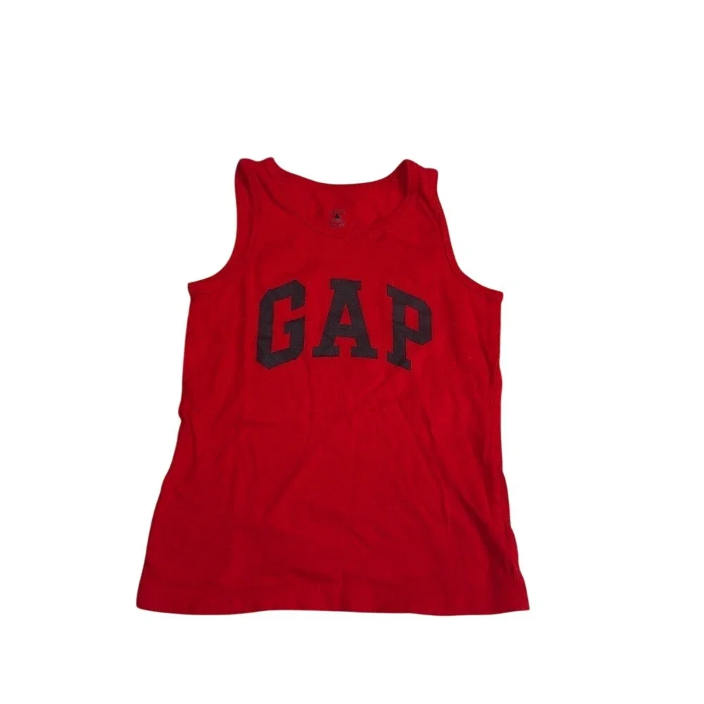 Baby GAP Red Blue Logo Tank Top Boys Kids Size‎ 5 Years Brannans Favorites